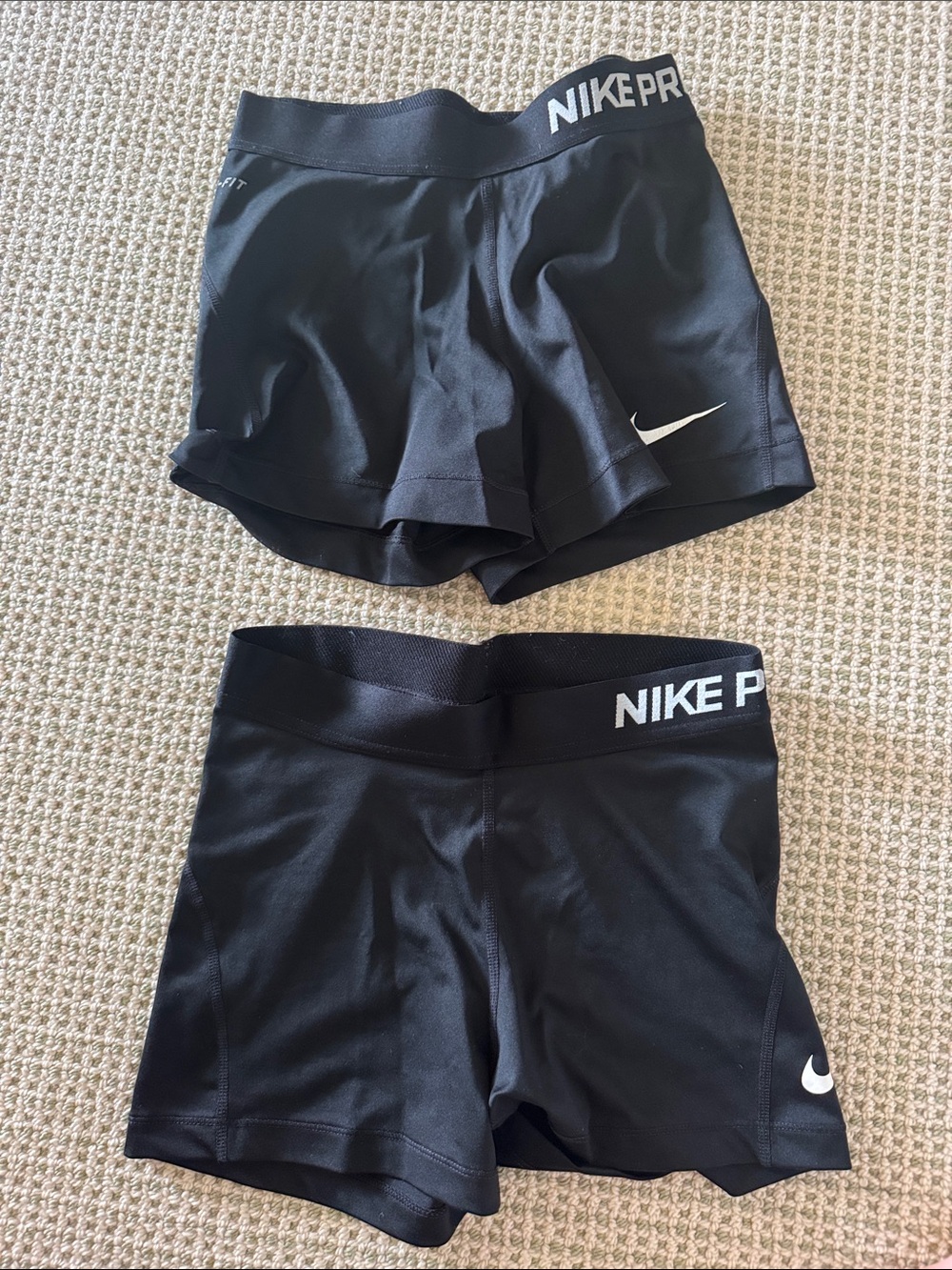 Nike Black Performance Compression Shorts Duo